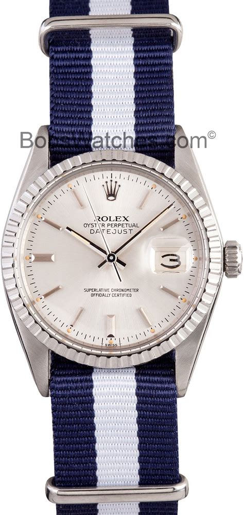 rolex datejust on nato|vintage rolex vs datejust.